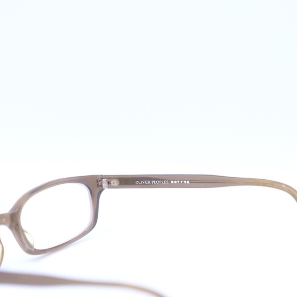Vintage Oliver Peoples Zuko SMK Green Brown Grain Made in Japan - Picture 7 of 10
